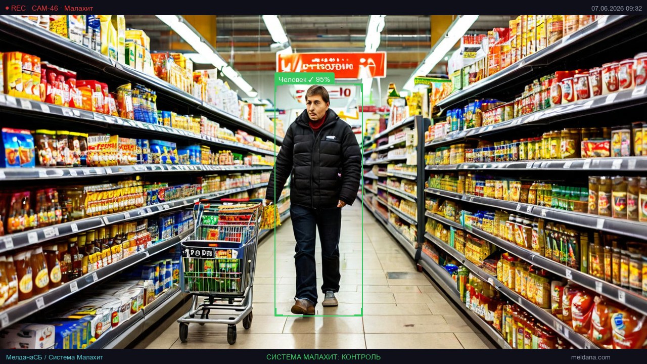 Детекция брошенных продуктов не в отделе в Донецке — от 900 ₽/магазин/мес