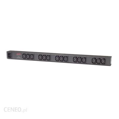 Блок распределения питания Dell 450-ADZO APC Basic Rack Zero U Rack-Mountable A C 230 V 24 Output Connectors 