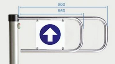 Створка калитки  PERCo-ASG-650 