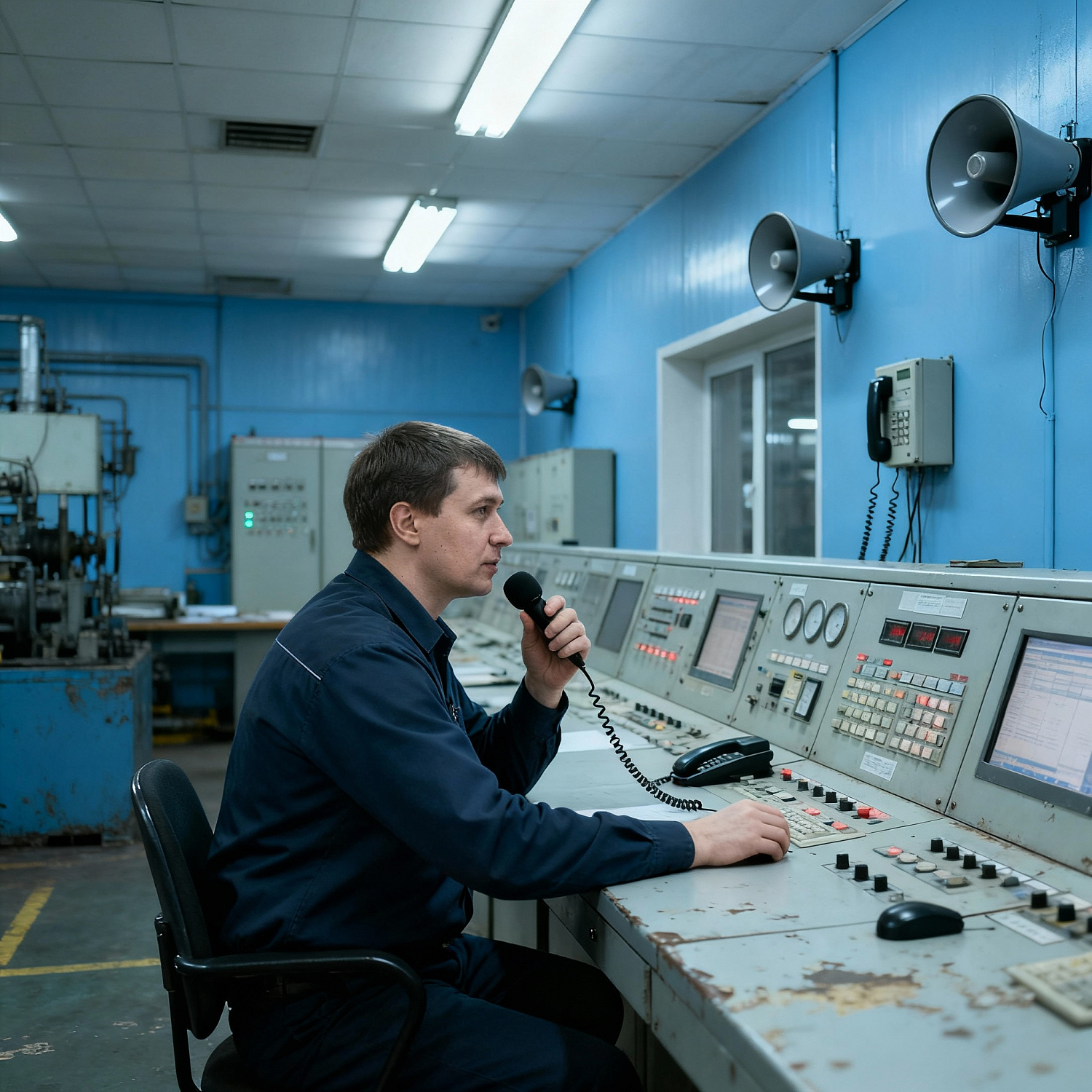 Проектирование, поставка и монтаж системы ГГС громкоговорящей связи в Донецке