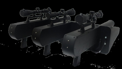Переносной широкополосный подавитель БПЛА ML-5XL-8 (Ружье)